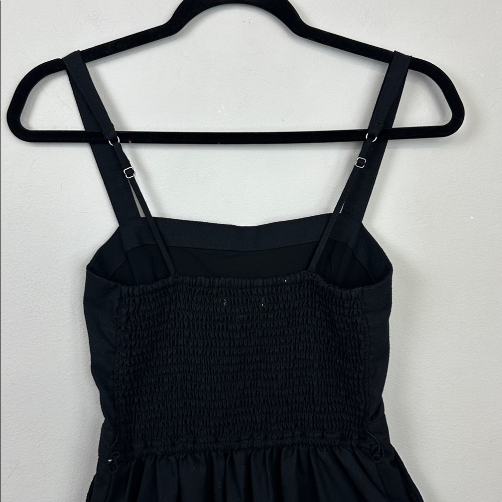 Abercrombie & Fitch Black Smocked Waist Jumpsuit - Picture 9 of 14